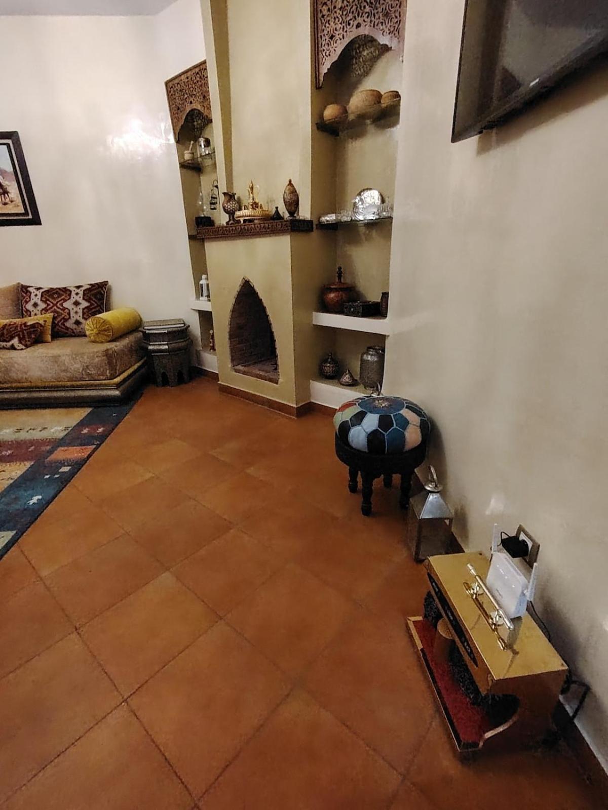 Appartement Authentic Style In Gueliz For Family