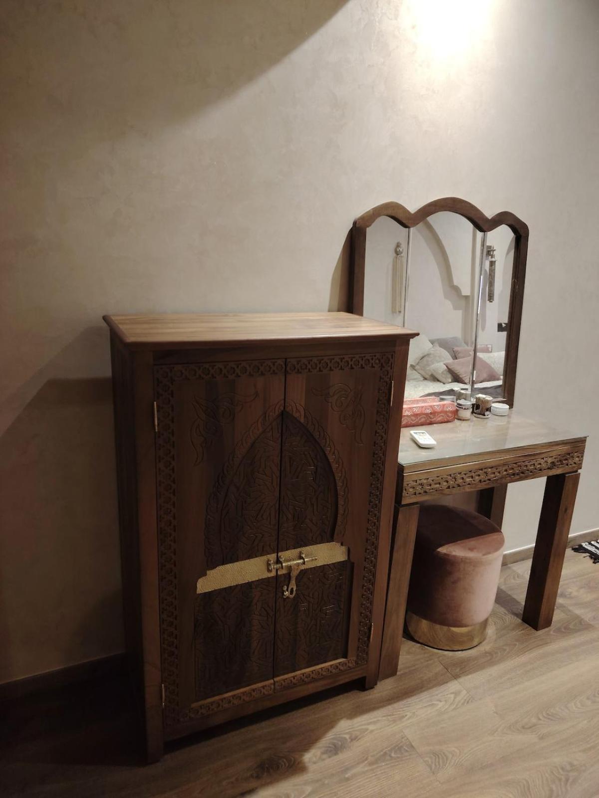 Apartment Authentic Style In Gueliz For Family *