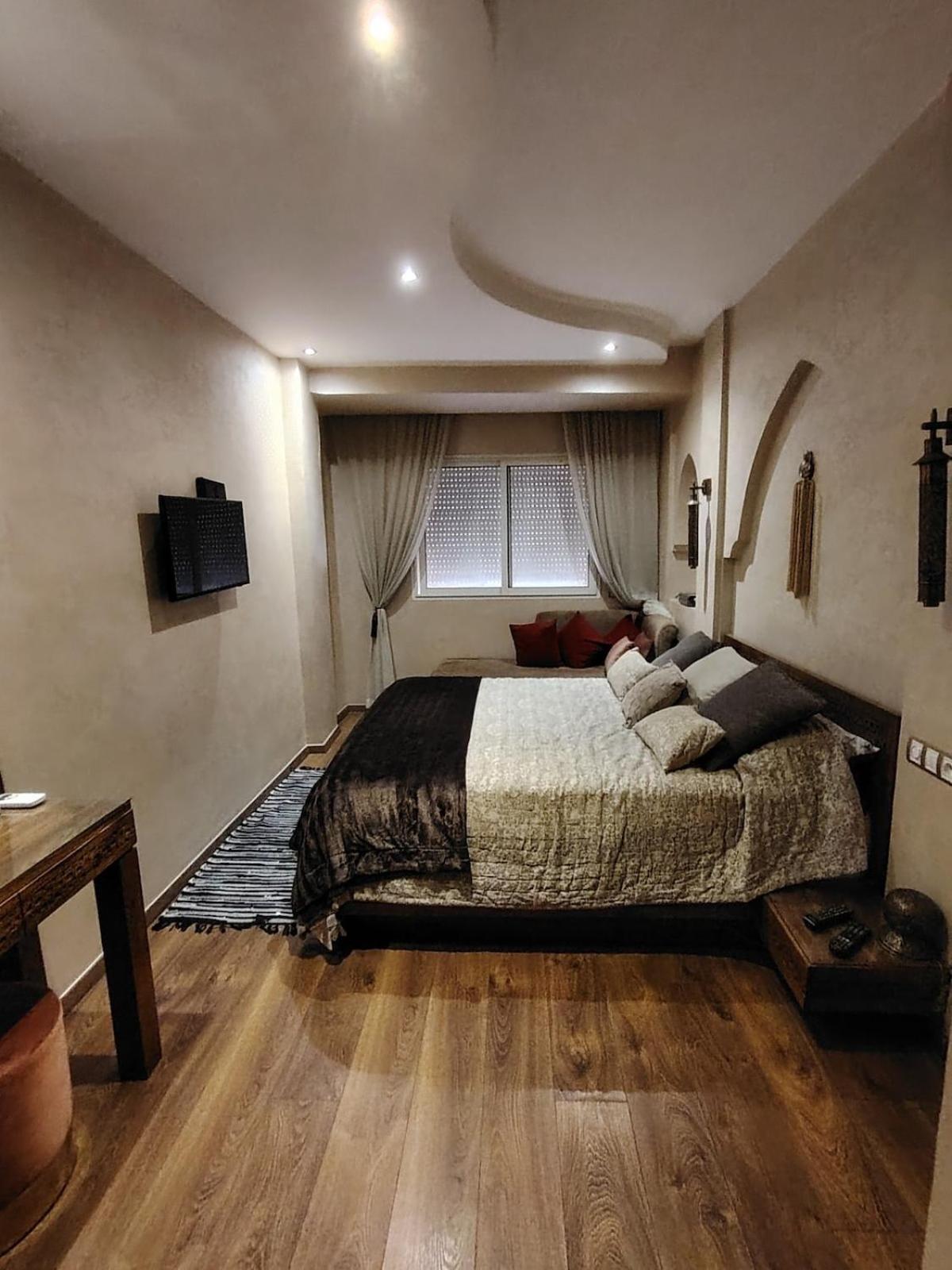 Apartment Authentic Style In Gueliz For Family