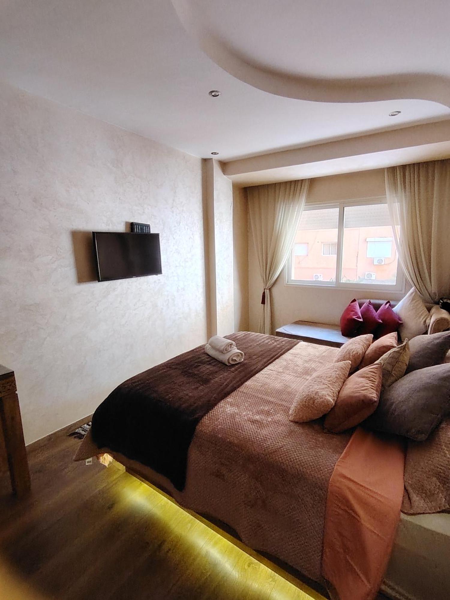 Appartement Authentic Style In Gueliz For Family *